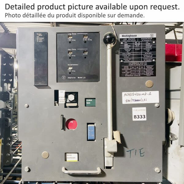 Air Circuit Breaker DS420 F2000 M/O D/O WESTINGHOUSE