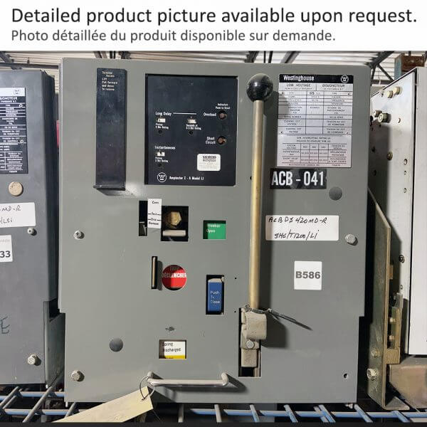 Air Circuit Breaker DS420 F2000 M/O D/O WESTINGHOUSE