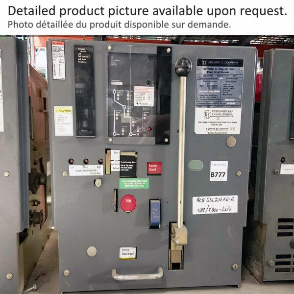 Air Circuit Breaker DSL206 F600 M/O D/O WEST
