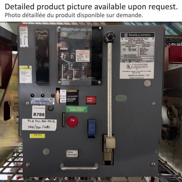 Air Circuit Breaker DSL206 F600 M/O D/O WEST
