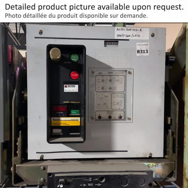 Air Circuit Breaker L1600 F1600 M/O D/O UNELEC