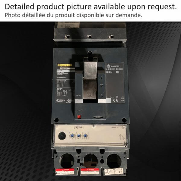 LDA36600U31X-R BREAKER 600A 600V 3P SQD 14KA