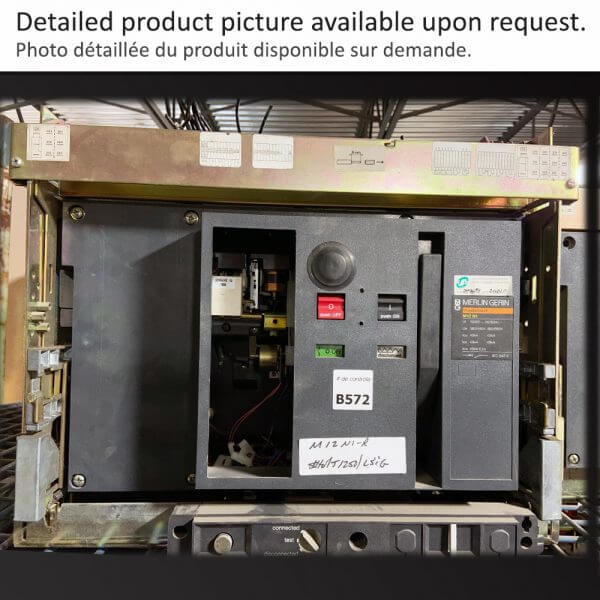 BREAKER 1250A 3P MERLIN GERIN 40KA