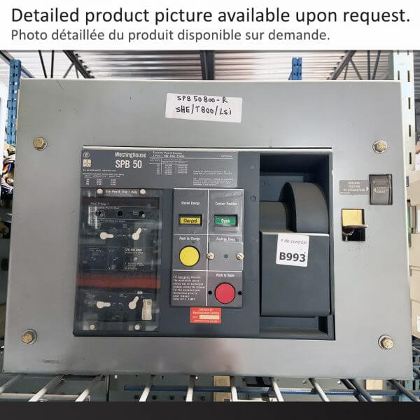 BREAKER SPB50 800A 600V 3P WEST 42KA