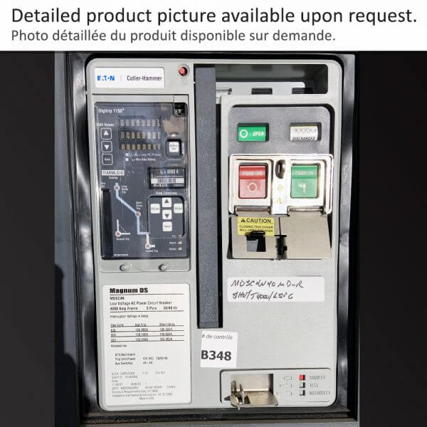 MDSC4N40MD 4000A 600V 3P M/O D/O C-H BREAKER